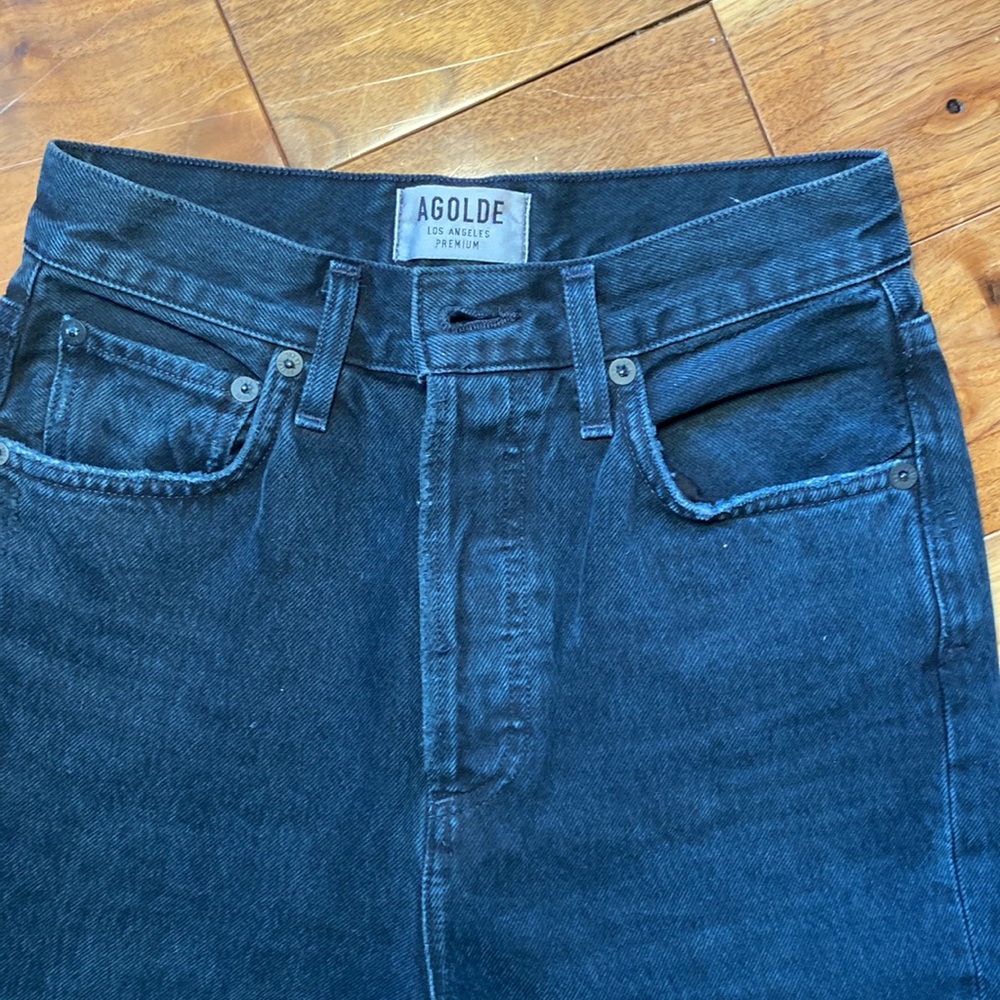 Agolde Riley jeans size 23 - Picture 3 of 5